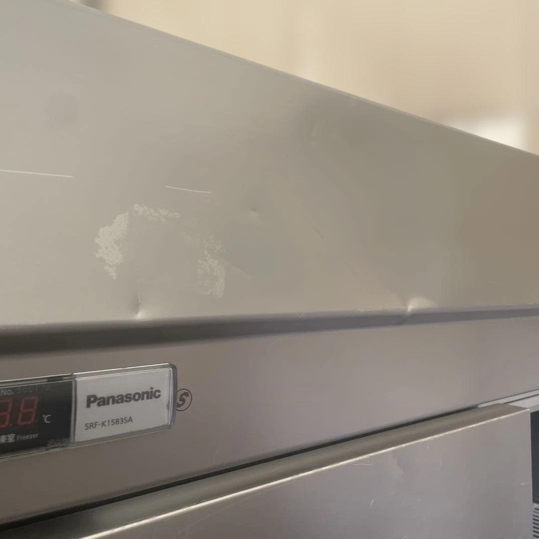 パナソニック SRF-K1583SA 4ドア 縦型 冷凍庫 1343L