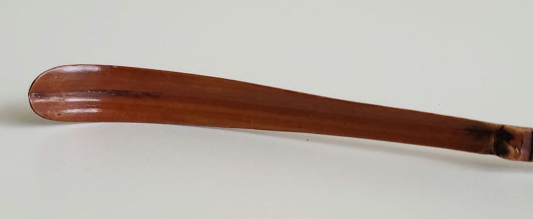 茶杓・銘「木からし」花押・宗薩、共筒