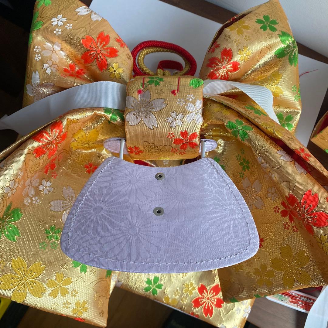 七五三　7歳　作り帯　はこせこ　セット