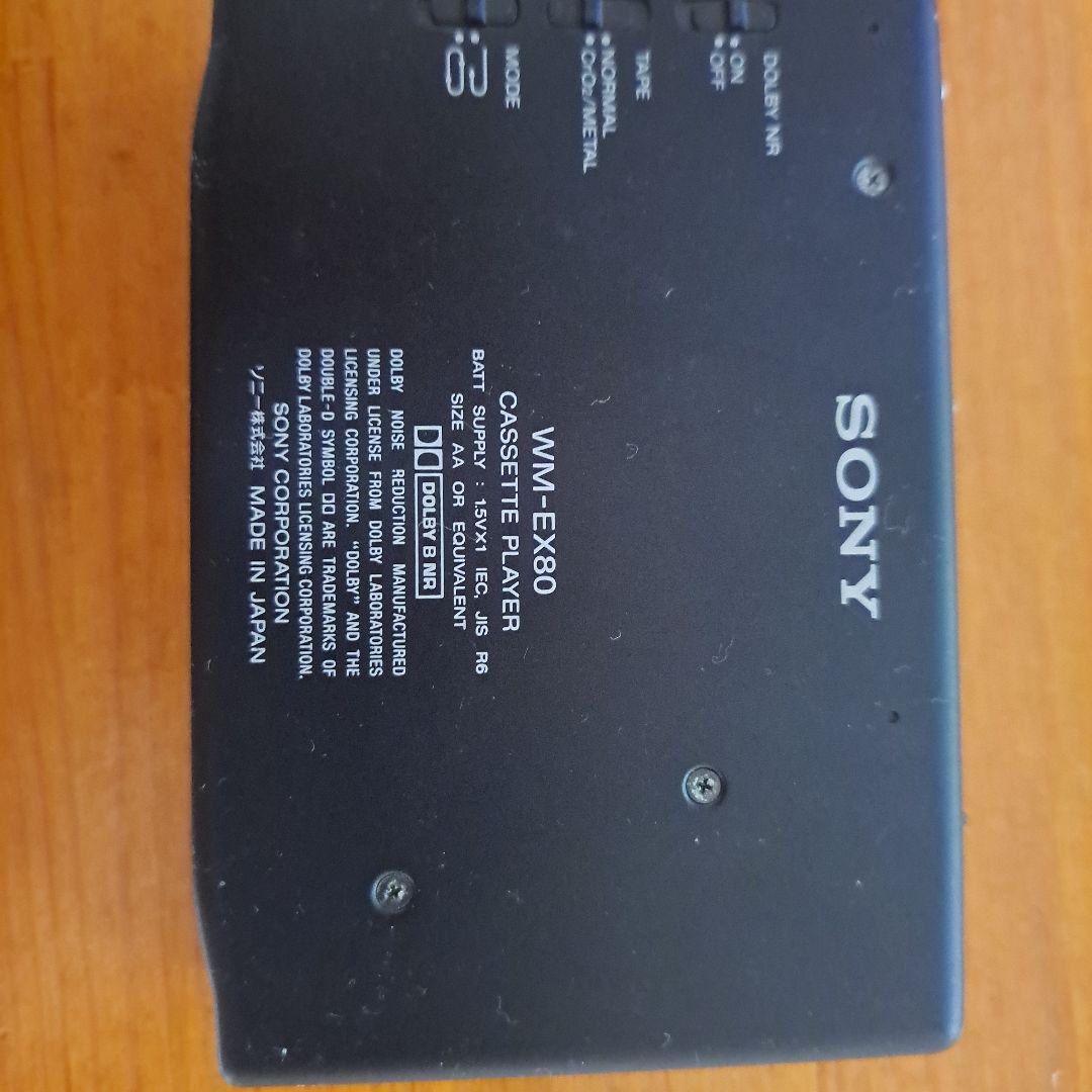 SONY WALKMAN WM-EX80カセットプレーヤー