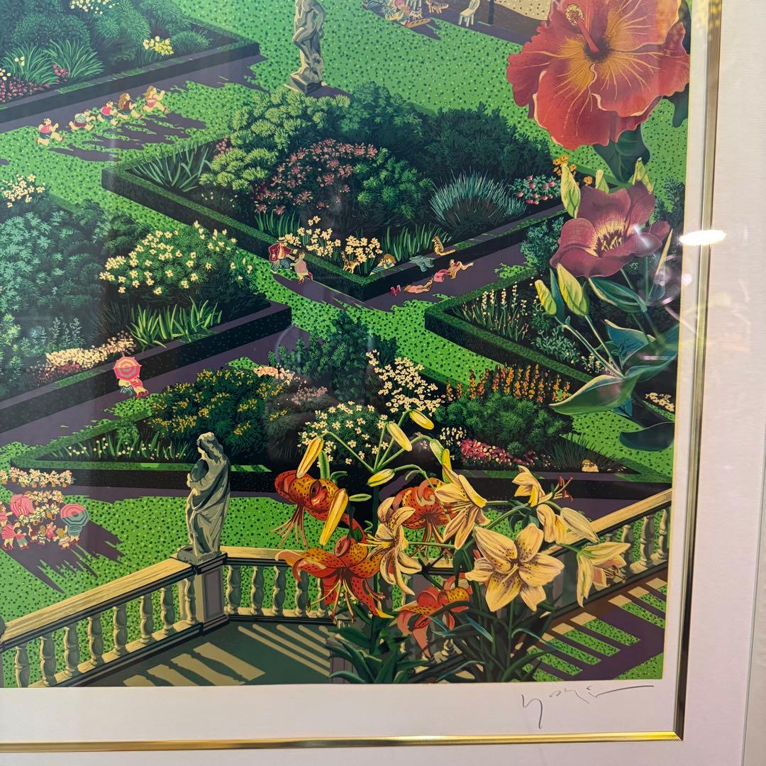 送料込　ヒロヤマガタ スカルプチャーガーデン　直筆サイン付