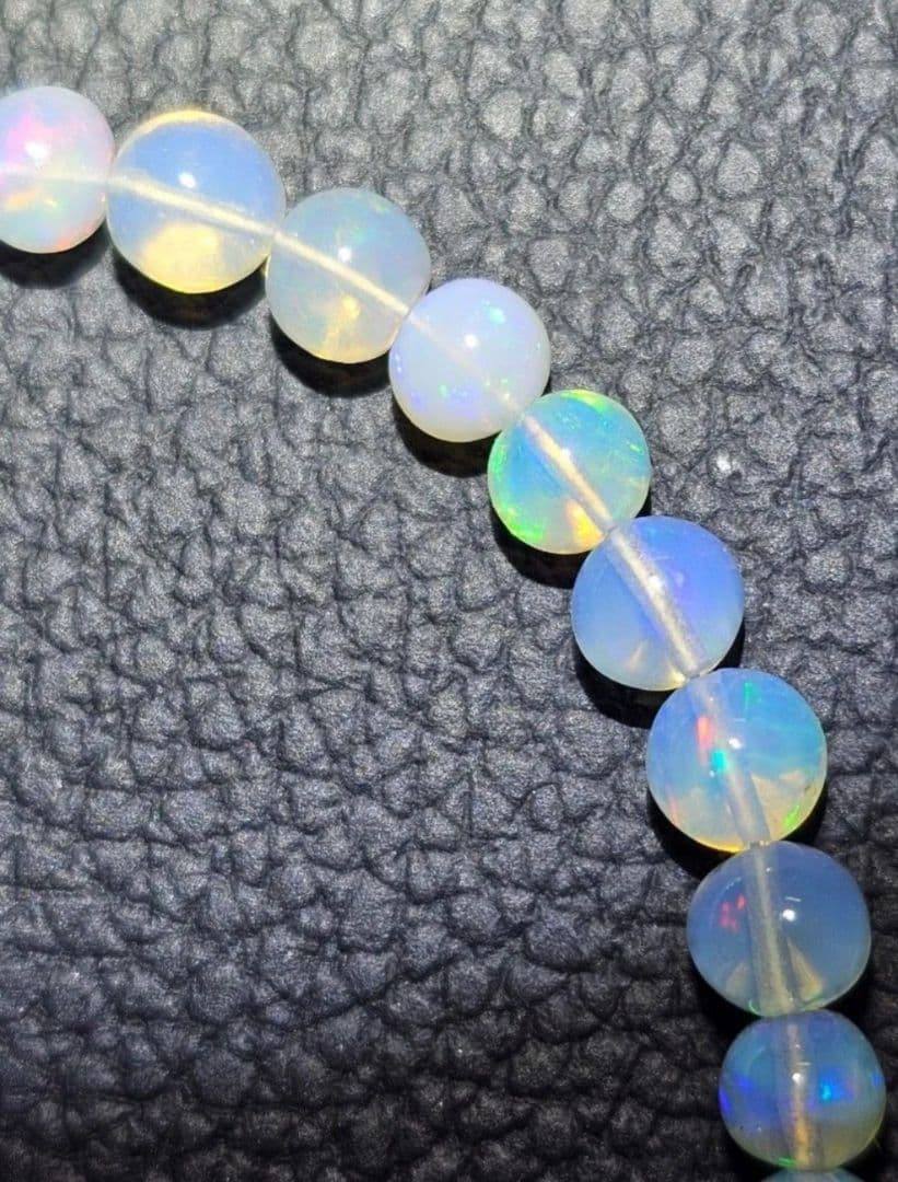 プレシャスオパール　S925チェーンブレスレット