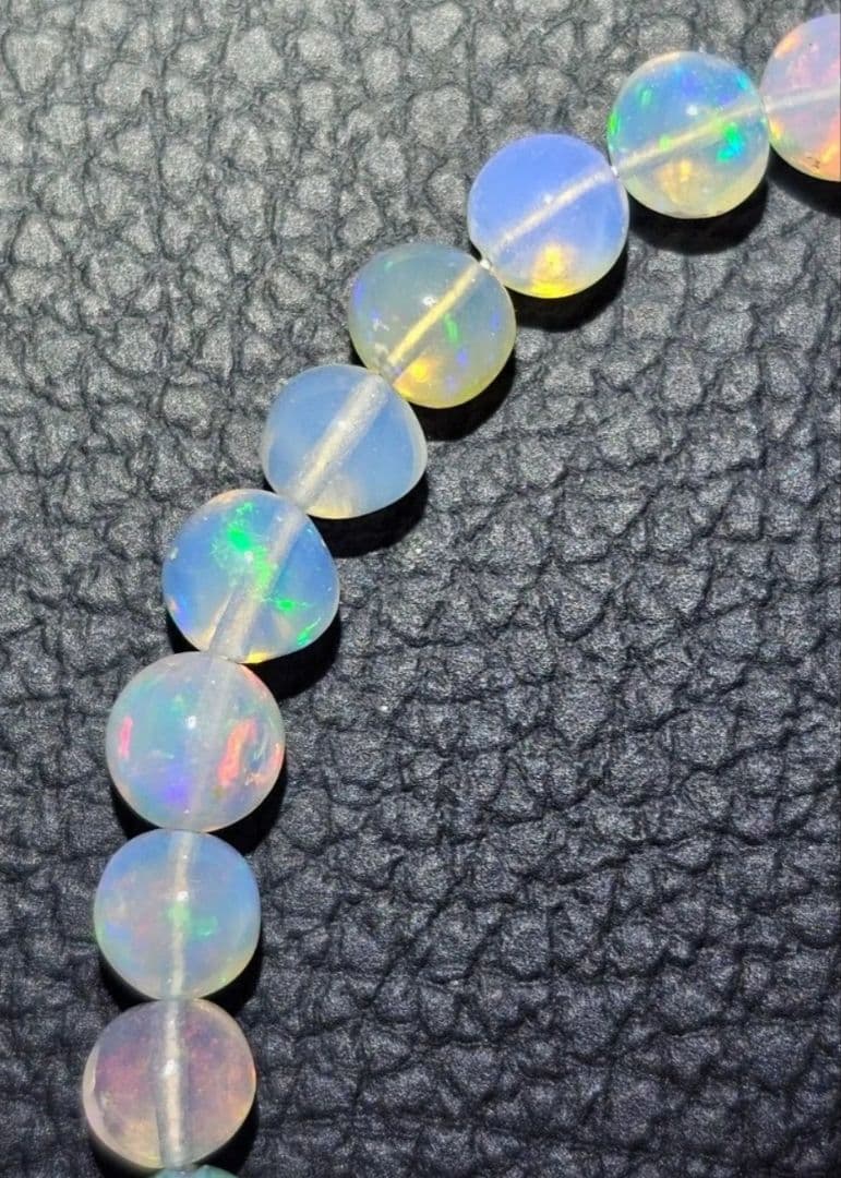 プレシャスオパール　S925チェーンブレスレット