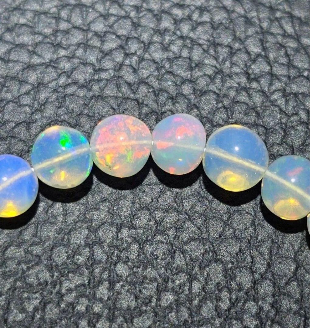 プレシャスオパール　S925チェーンブレスレット