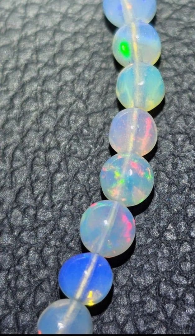 プレシャスオパール　S925チェーンブレスレット