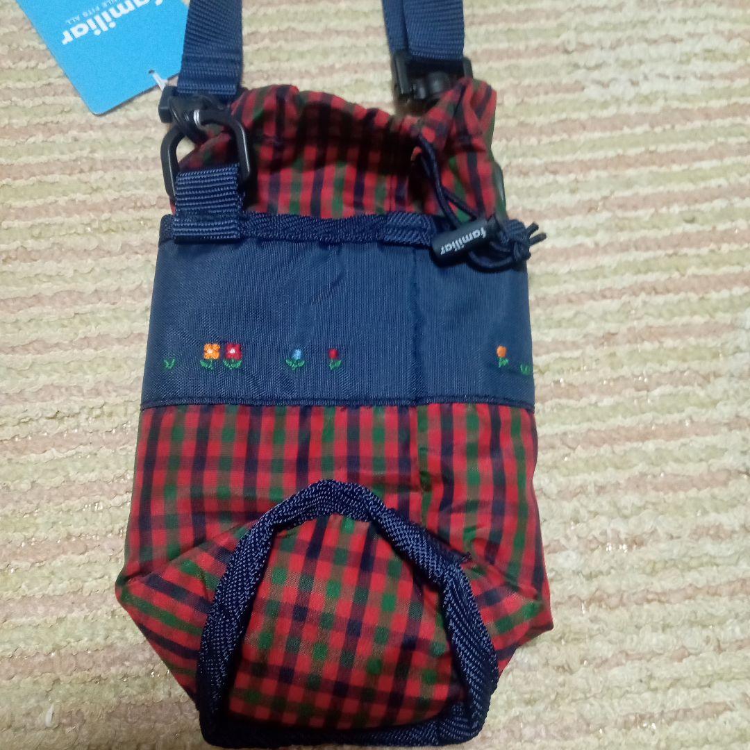 新品　ファミリア　ペットボトルホルダー