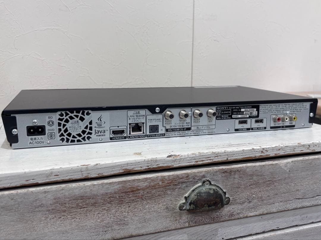 SONY ブルーレイディスクレコーダー BDZ-EW500（500GB）