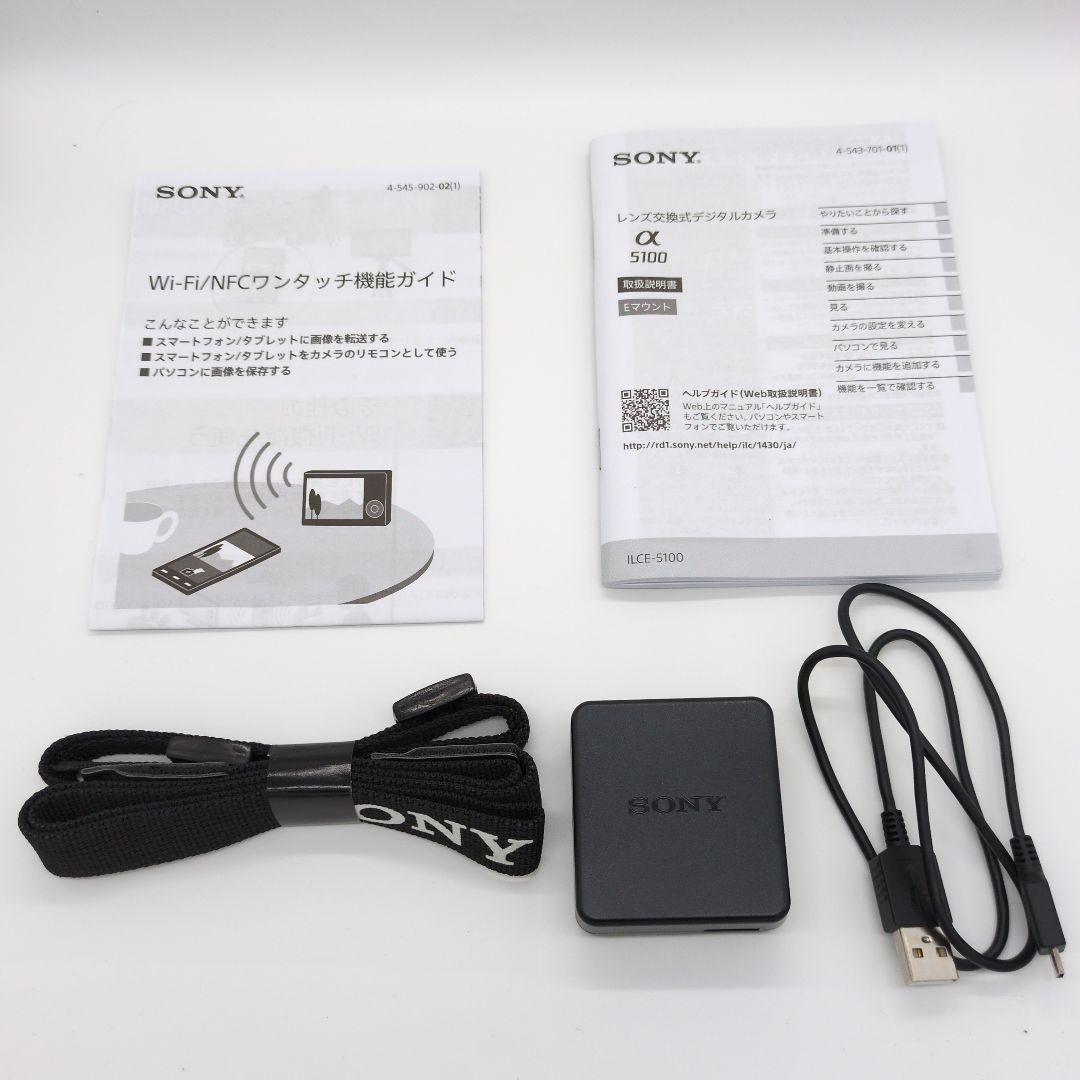 SONYミラーレス一眼 α5100 ILCE-5100 広角レンズセット