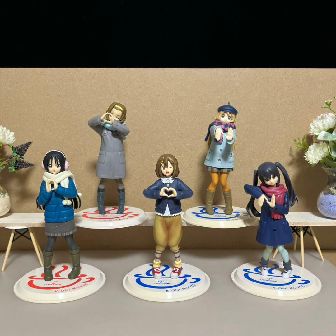 けいおん! DX フィギュア inロンドン 全種 平沢唯 中野梓 コンプ