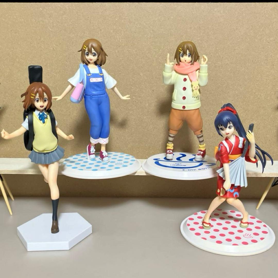 けいおん! DX フィギュア inロンドン 全種 平沢唯 中野梓 コンプ