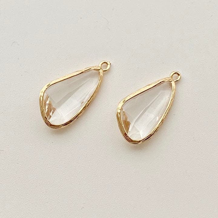 【個数選べます】クリスタルチャームC