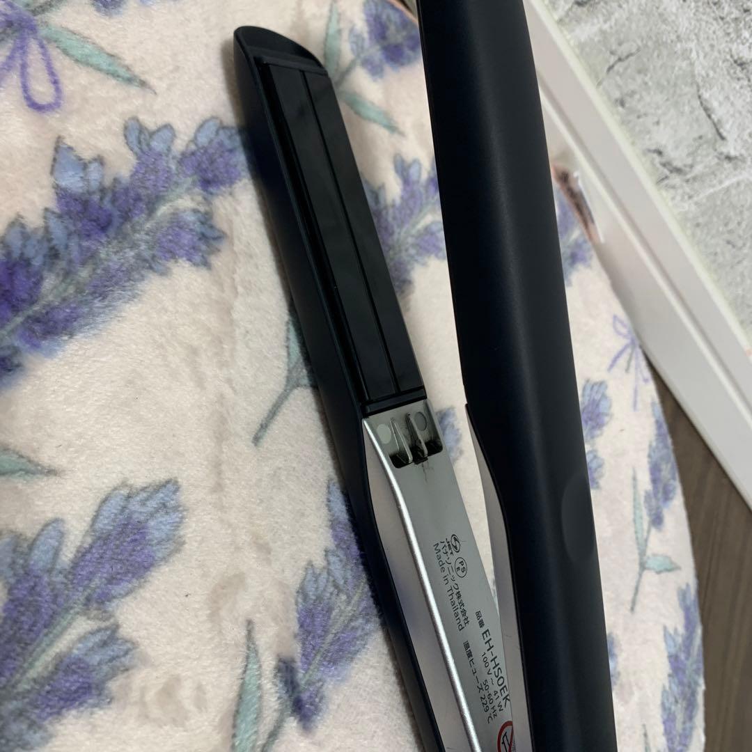Panasonic ナノケアストレートヘアアイロンEH-HS0 EK