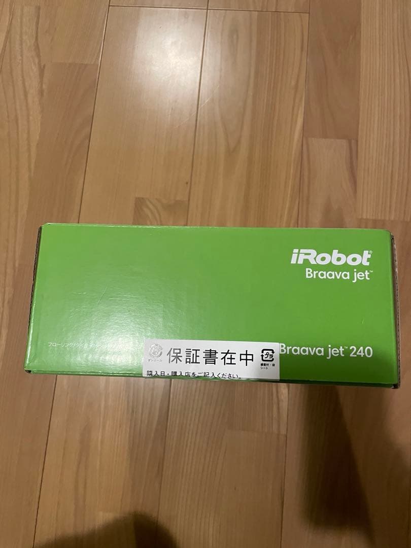 【開封済み】床拭きロボット　ブラーバジェット240 iRobot