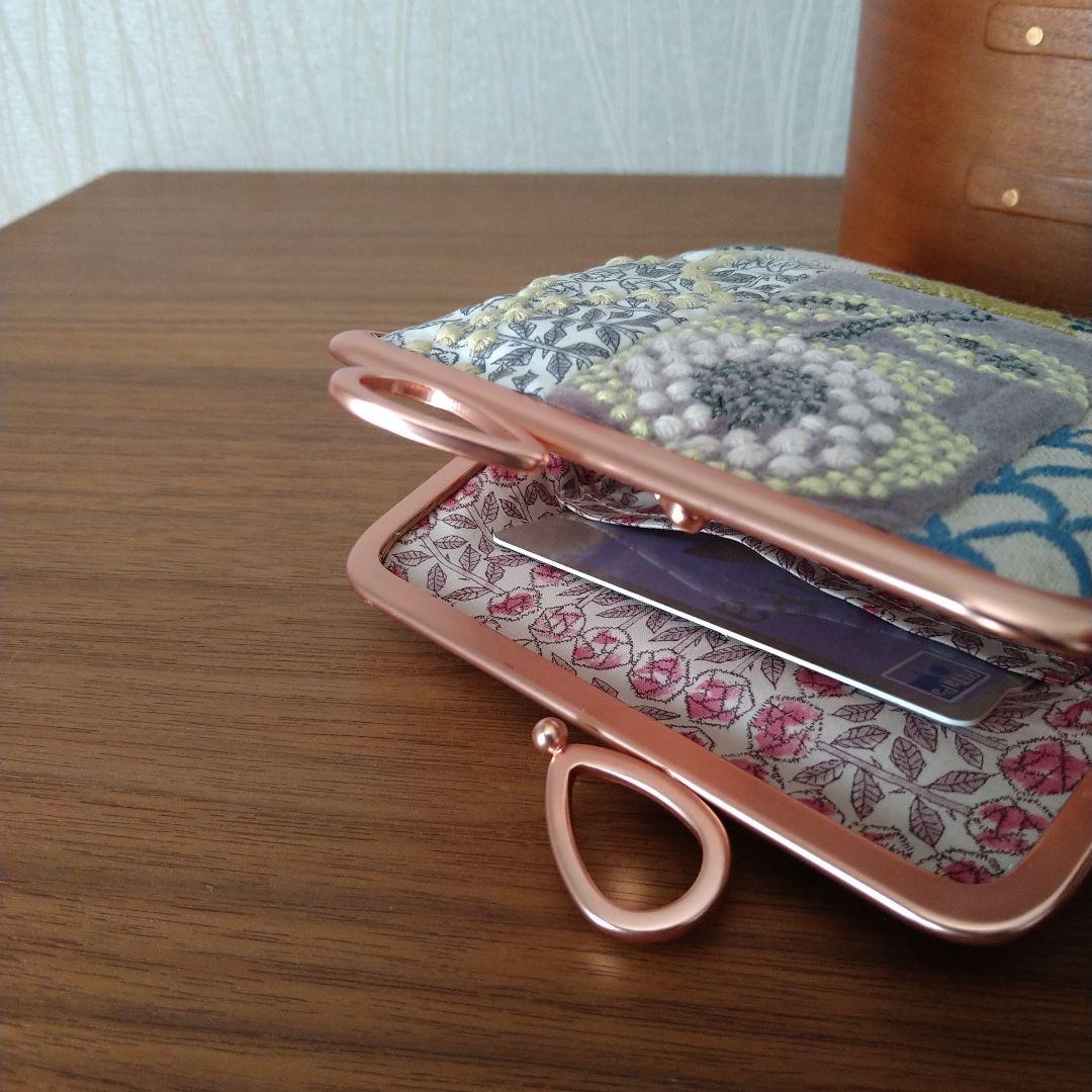 【専用です】リボン口金 親子がま口財布 ☆ミナペルホネン ハンドメイド