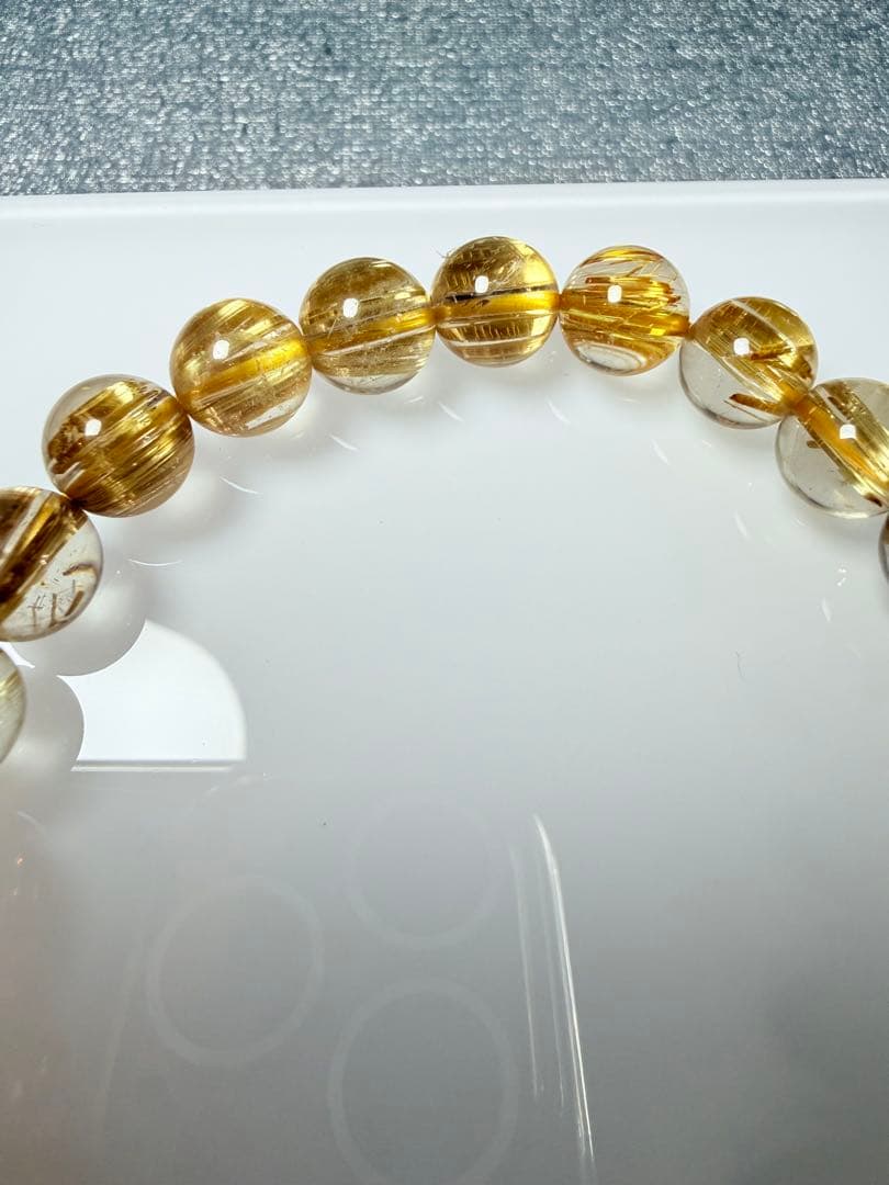 タイチンルチルクォーツブレスレット【ハイクオリティ】