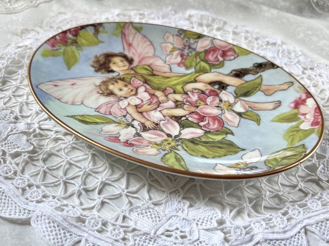 シシリー・メアリー・バーカー 花の妖精　絵皿　　　　　　【アップルの妖精】