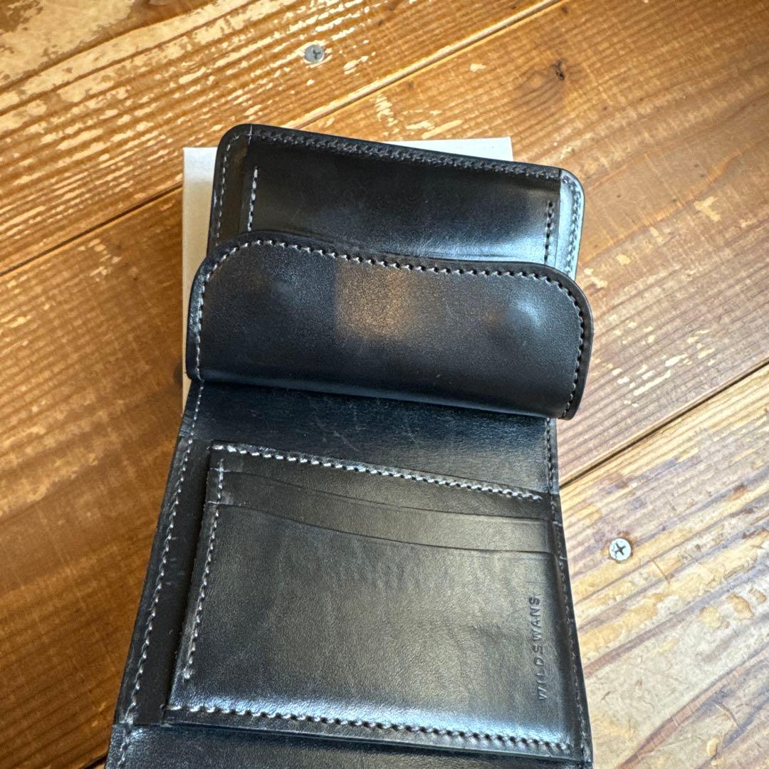 WILDSWANS ENO イーノ 墨染 ポロサス クロコ 財布