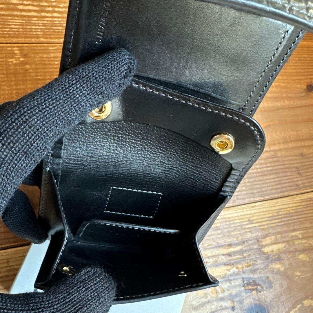 WILDSWANS ENO イーノ 墨染 ポロサス クロコ 財布