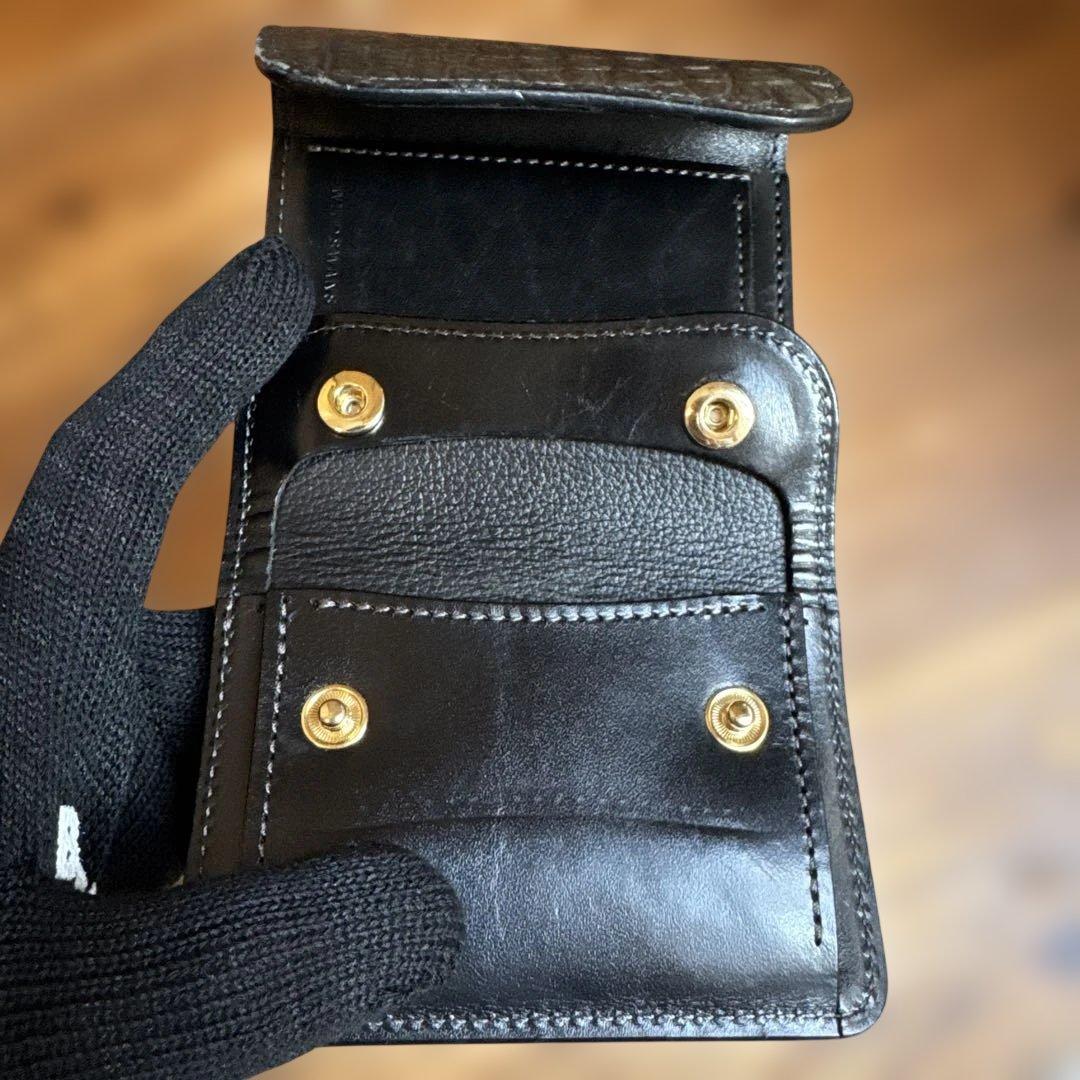 WILDSWANS ENO イーノ 墨染 ポロサス クロコ 財布
