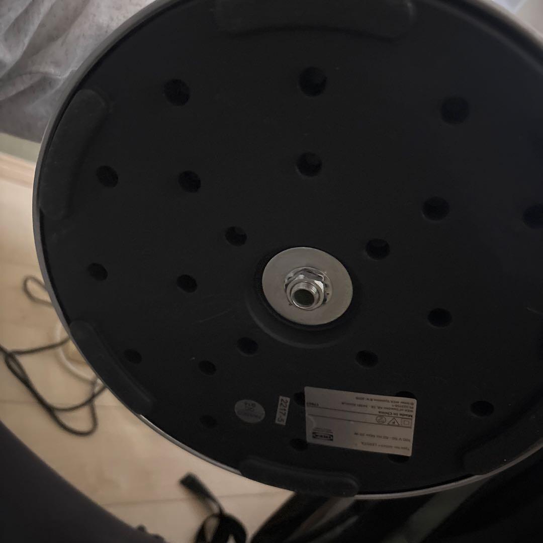 電球付属 IKEA イケア LERSTA レールスタ シルバー フロアスタンド