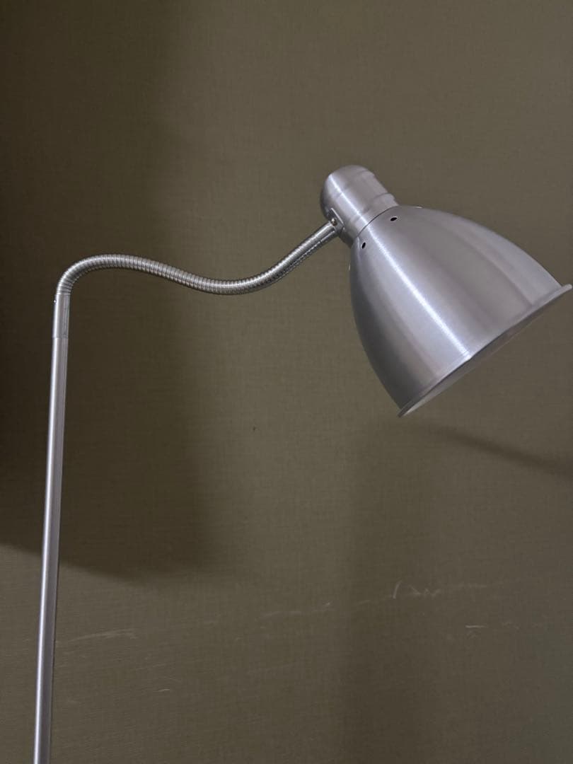 電球付属 IKEA イケア LERSTA レールスタ シルバー フロアスタンド