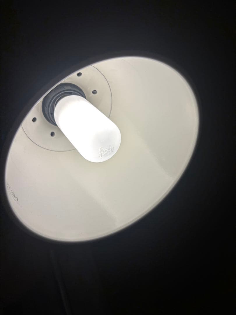 電球付属 IKEA イケア LERSTA レールスタ シルバー フロアスタンド