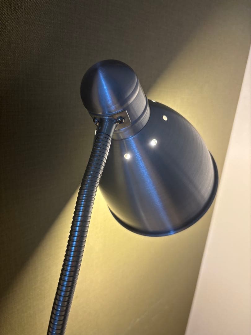 電球付属 IKEA イケア LERSTA レールスタ シルバー フロアスタンド
