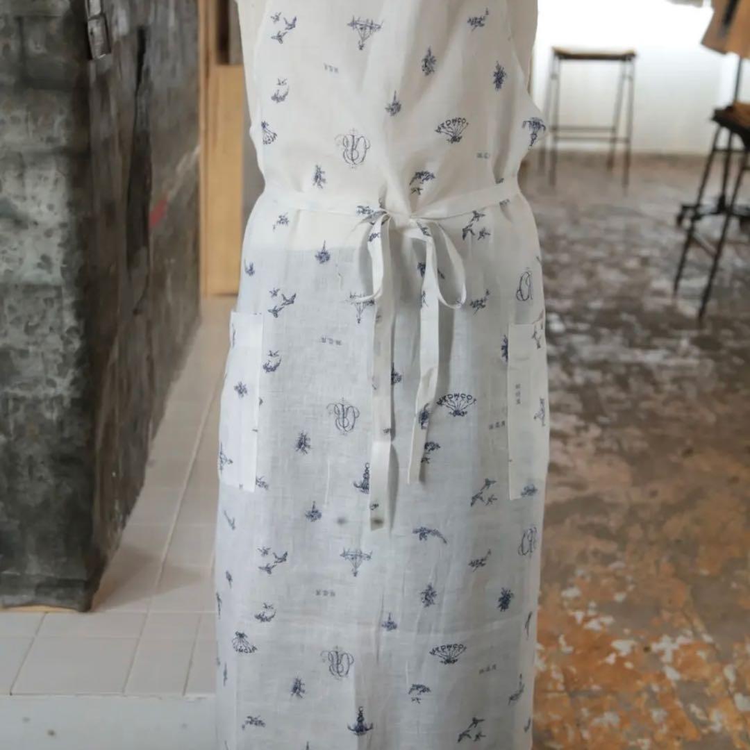 オールドマンズテーラーエプロンR&D.M.Co- モノグラムエプロン