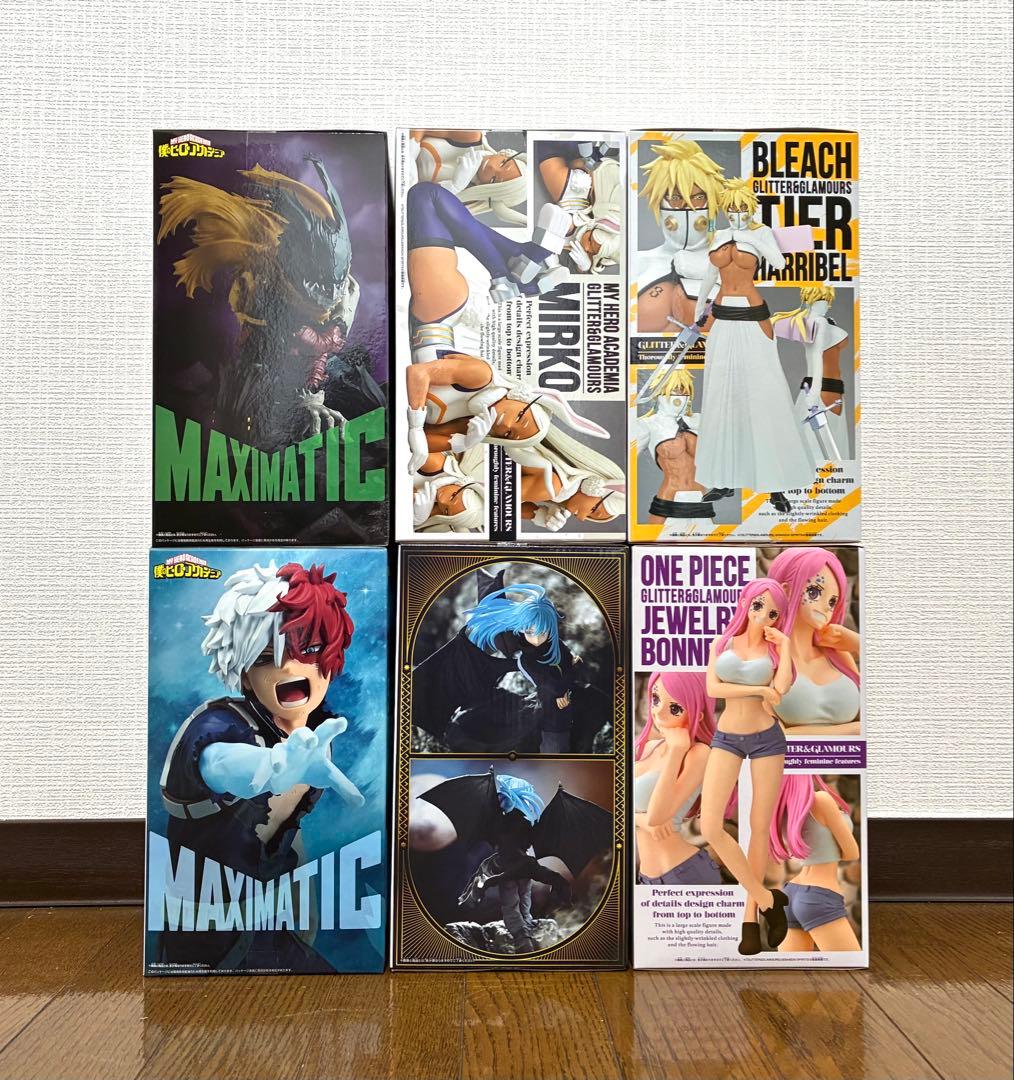 【 人気アニメフィギュア 6種6体セット 】 まとめ売り<<>>→