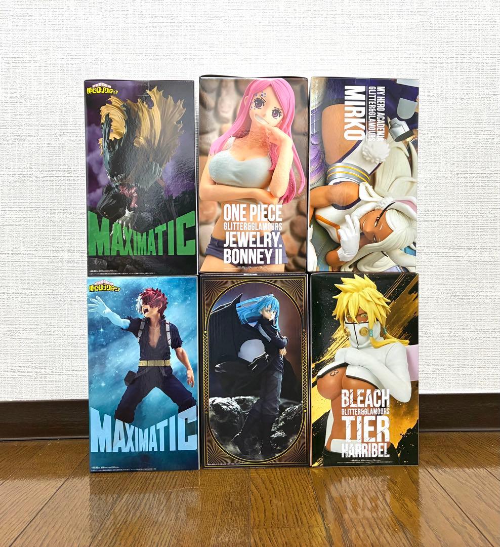 【 人気アニメフィギュア 6種6体セット 】 まとめ売り<<>>→