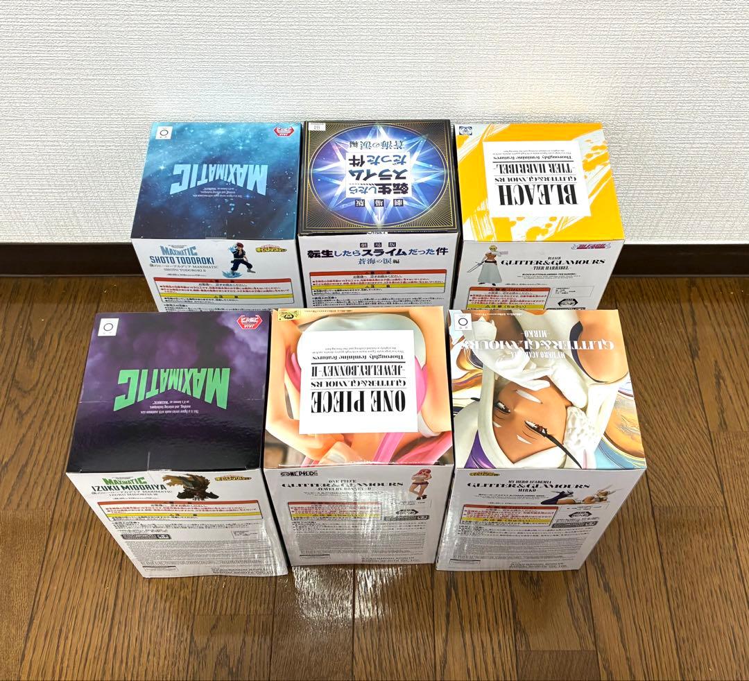 【 人気アニメフィギュア 6種6体セット 】 まとめ売り<<>>→