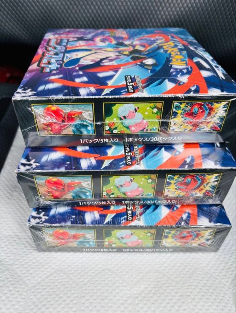 [新品未開封シュリンク付き]　ポケモン ニンジャスピナー 3BOX