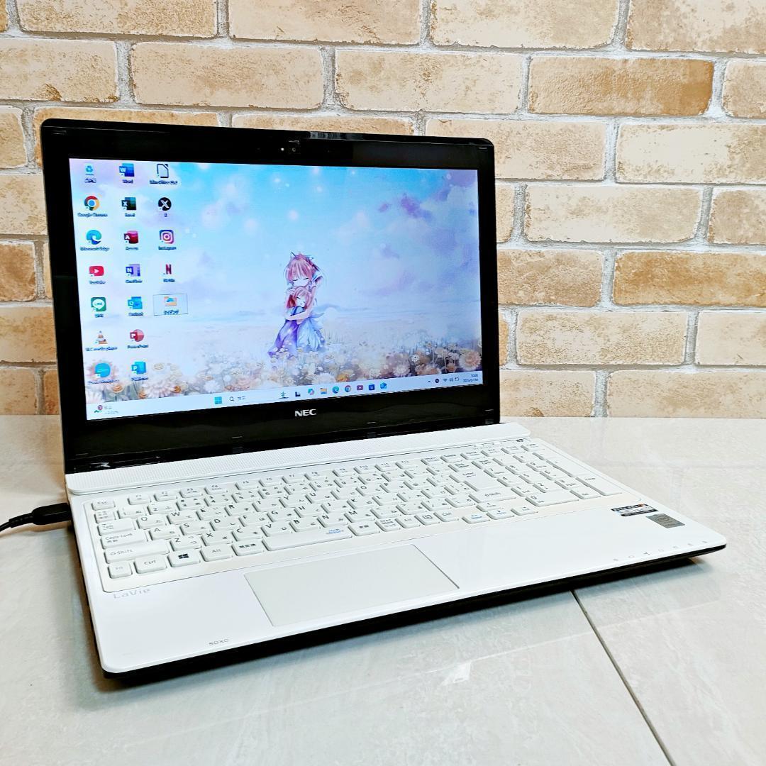 美品！新品SSD/i3/オフィス付☆初心者OK！Win11ノートパソコン★C01