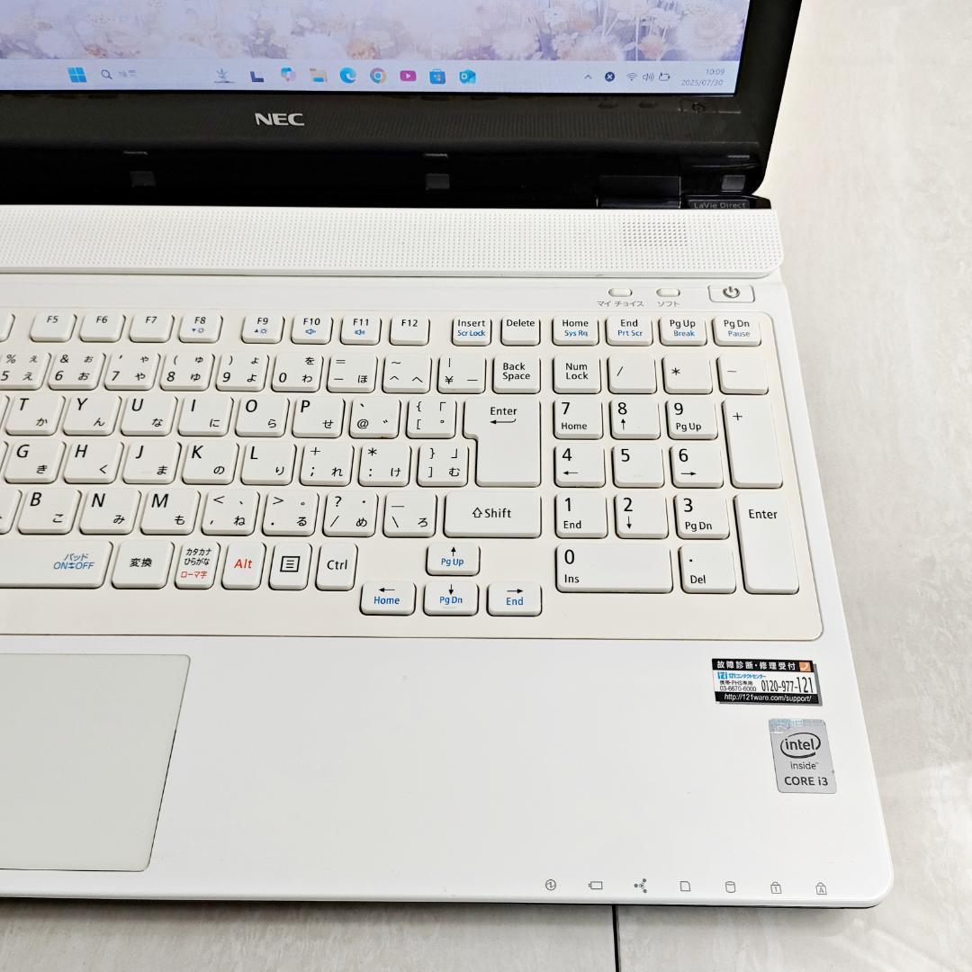 美品！新品SSD/i3/オフィス付☆初心者OK！Win11ノートパソコン★C01