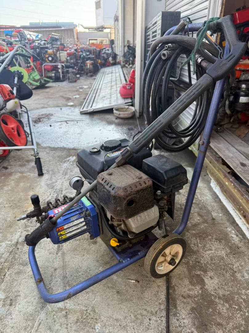 【福岡県みやま市】丸山 MSW1511-A 高圧洗浄機エンジン/三菱6.3馬力