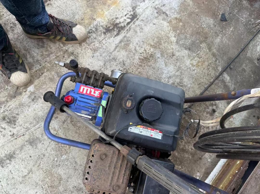 【福岡県みやま市】丸山 MSW1511-A 高圧洗浄機エンジン/三菱6.3馬力