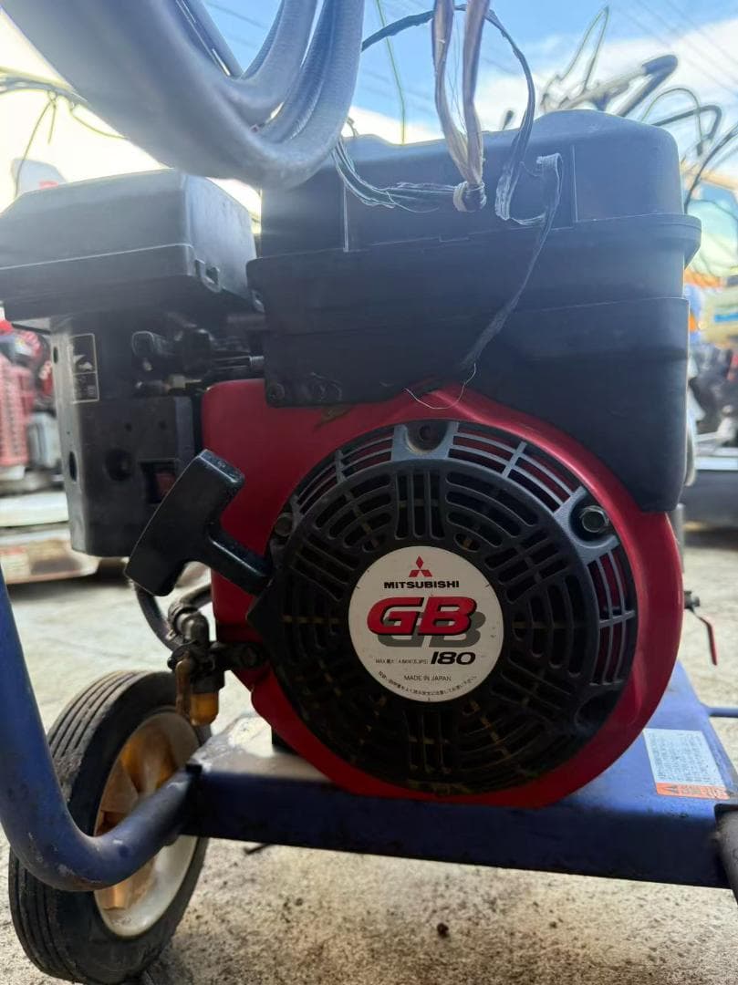 【福岡県みやま市】丸山 MSW1511-A 高圧洗浄機エンジン/三菱6.3馬力