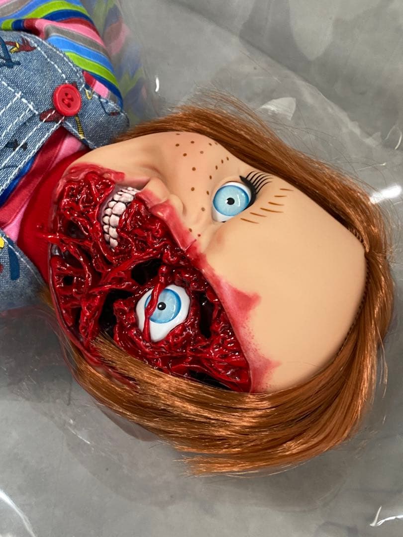 〈美品〉ピザフェイス チャッキー フィギュア with サウンド