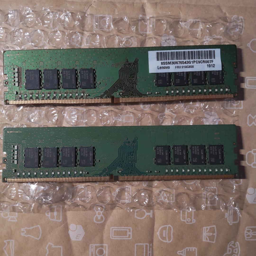 サムスン デスクトップ用 DDR4メモリ 16GB×2枚=計32GB