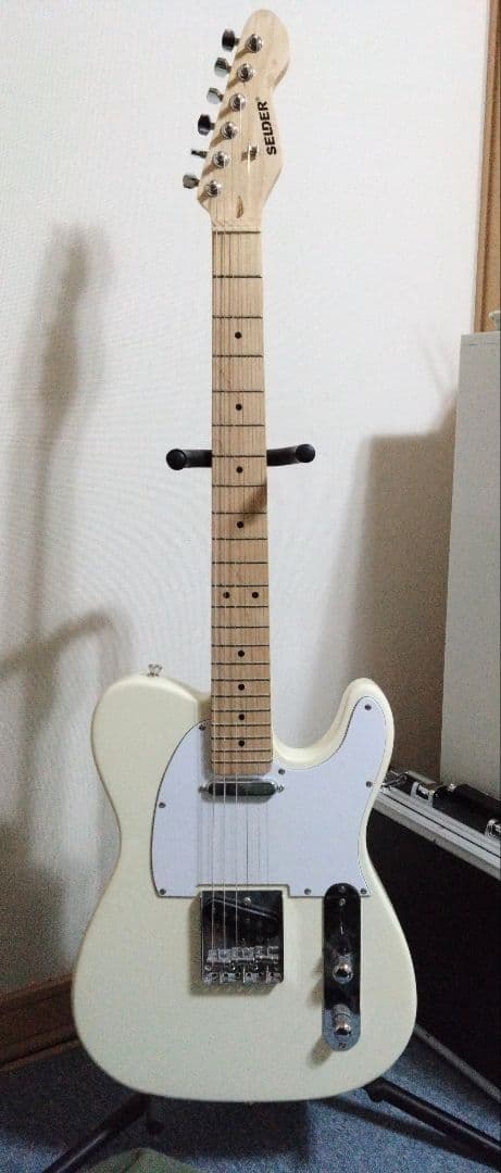 マ*ン様 【現状品】SELDER テレキャスタータイプ エレキギター ソフトケー