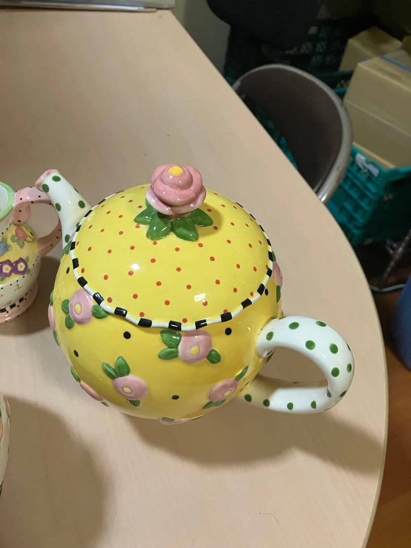 花柄ティーセット