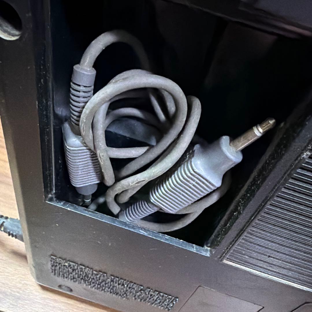 National ブラック　ナショナル ラジカセ　RQ-560　動作品　レトロ