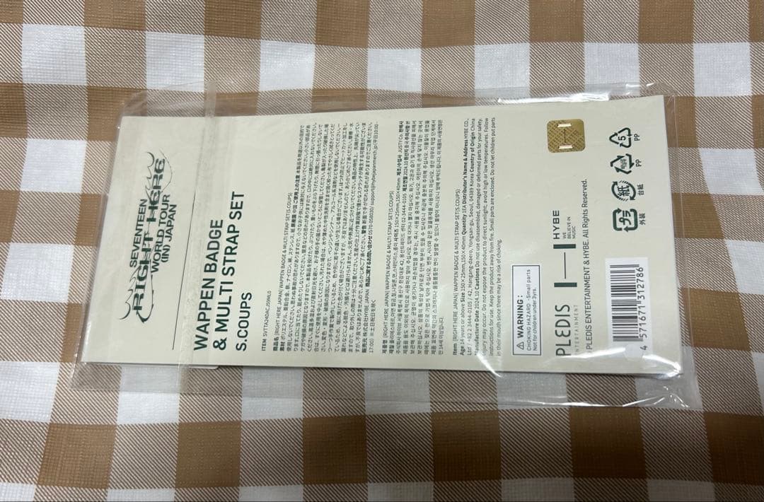 SEVENTEEN RIGHT HERE ワッペン エスクプス