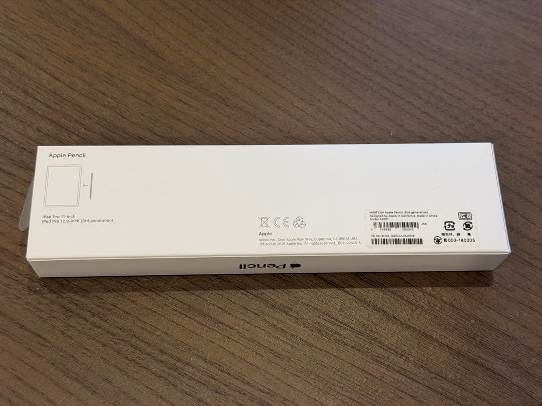 【純正】【中古】Apple Pencil 第2世代 MU8F2J/A
