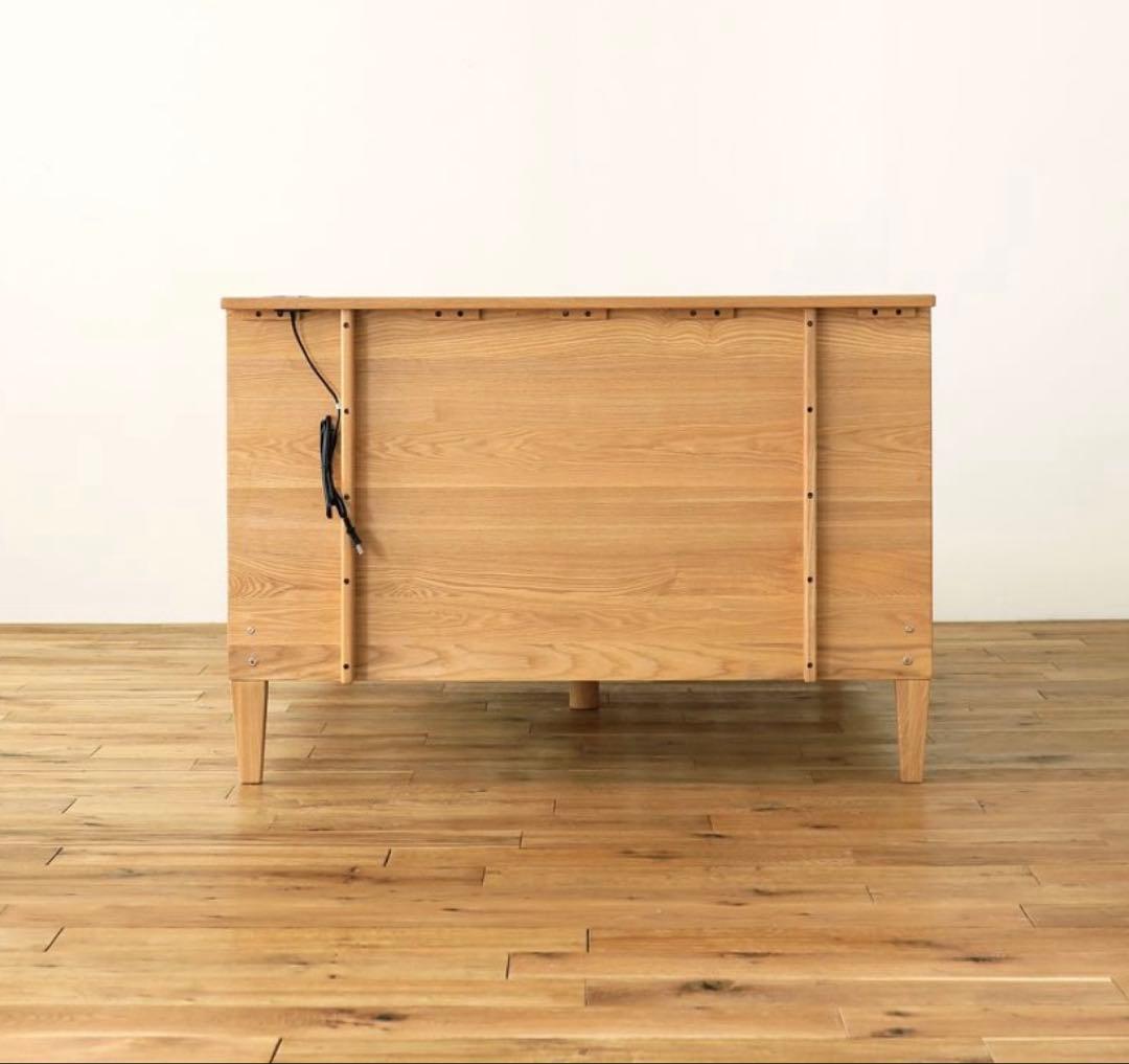 無垢ベッドフレーム folk／NA ダブルサイズ(10/12発送)