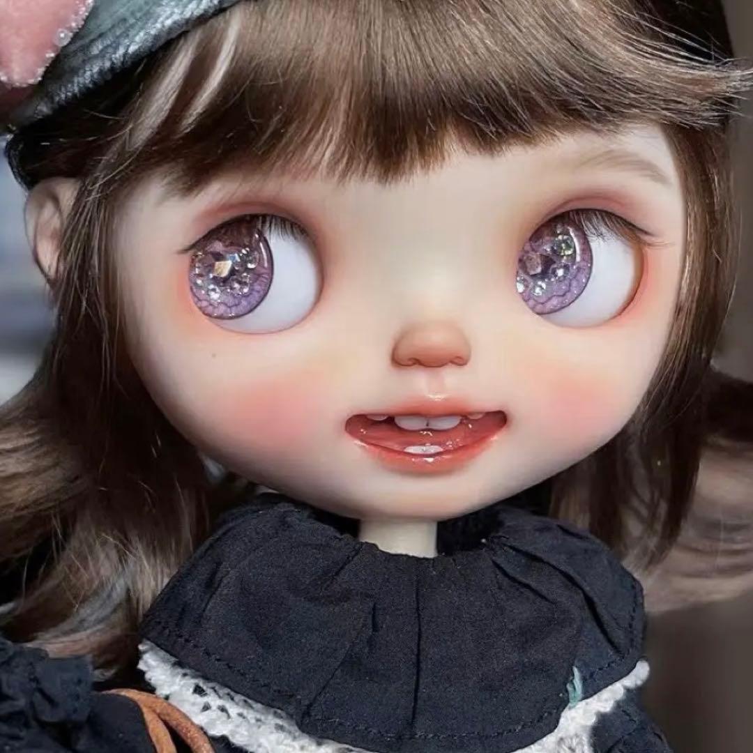 カスタムブライス 笑顔 かわいい 作家様 カスタムドール