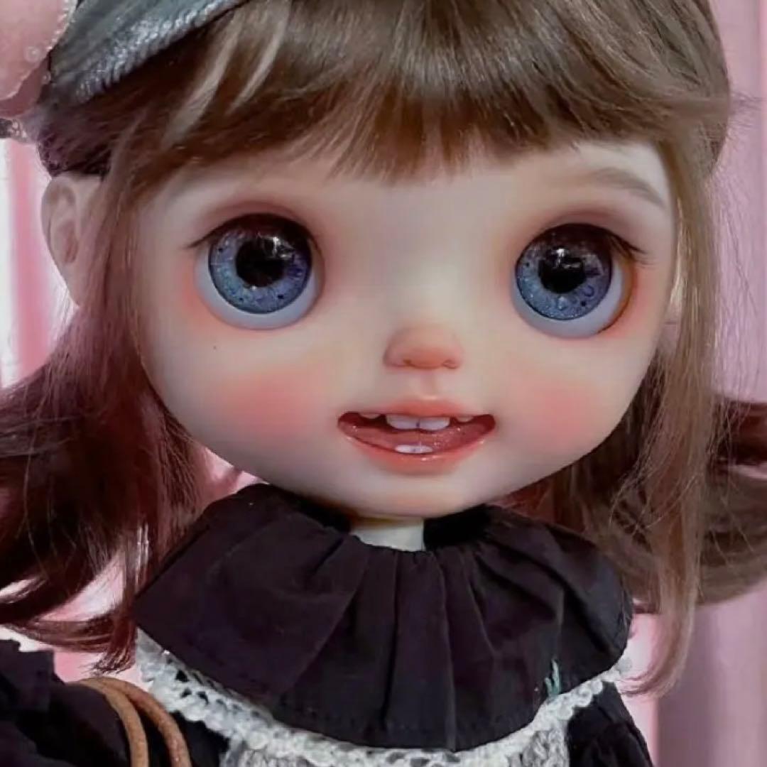 カスタムブライス 笑顔 かわいい 作家様 カスタムドール