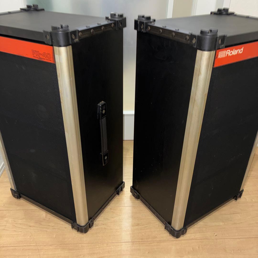 動作品ローランド ROLAND PX-40 スピーカー ペア 40W