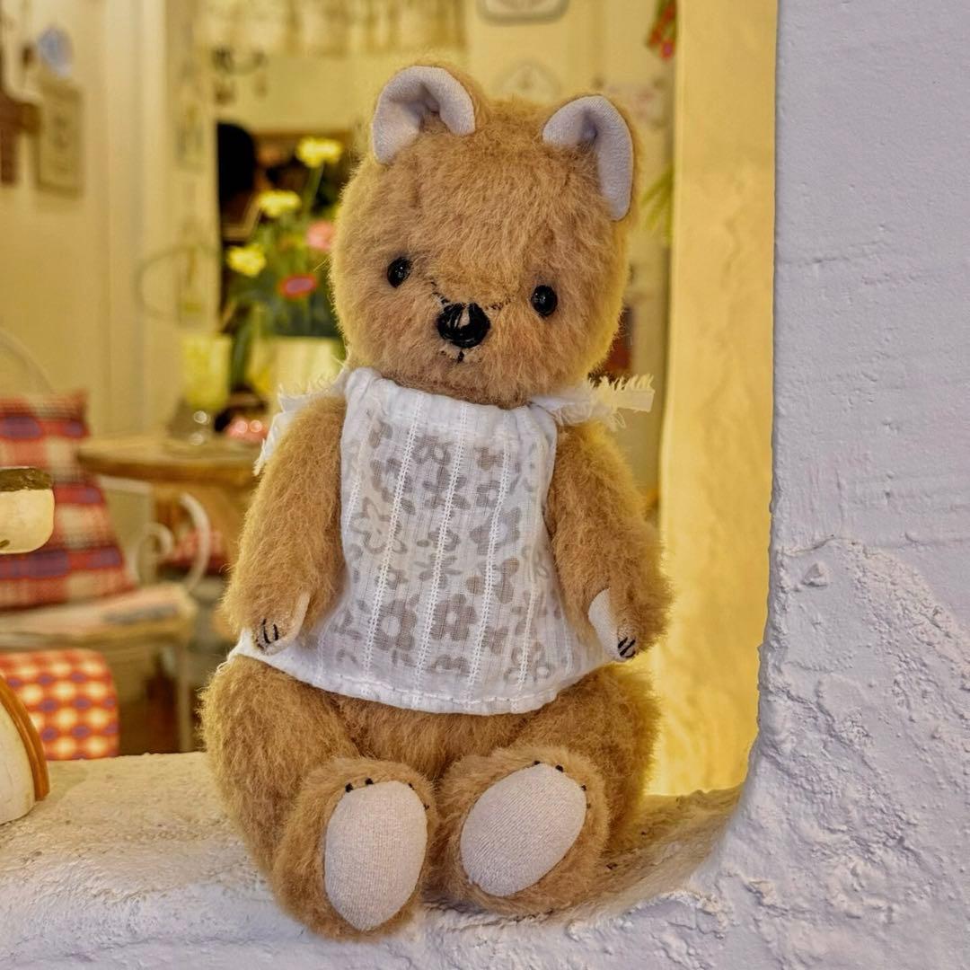 優しいテディベアさん アーティストベア 海外作家様 ハンドメイド ぬいぐるみ