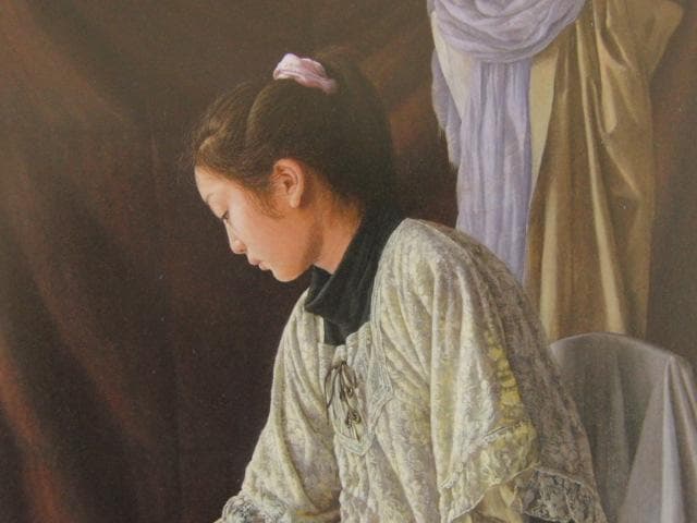 阿部良広、Caribbean　Blueを聴きながら、希少な画集より